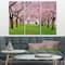 Designart - Stunning Cherry Blossoms Plenitude - Landscape Canvas Art Print